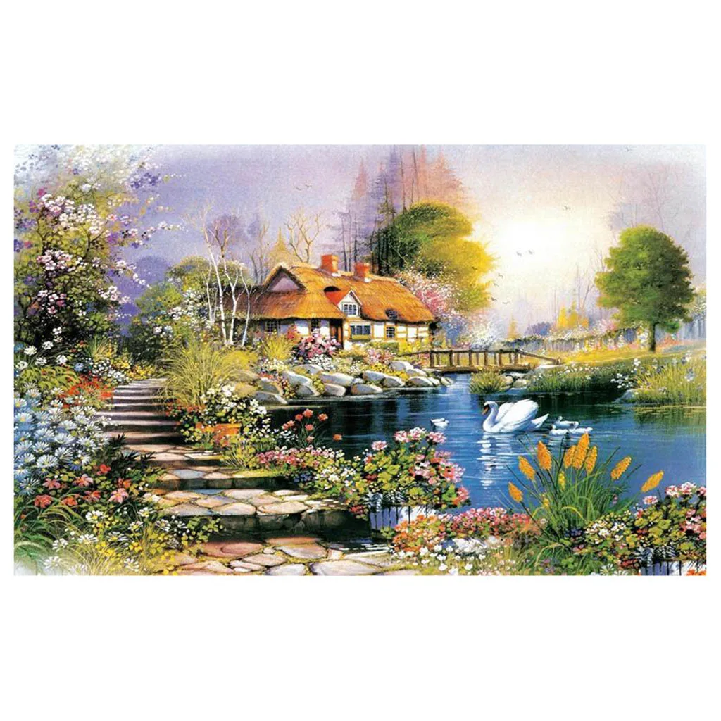 Пазлы для взрослых 1000 штук большая игра-головоломка интересные игрушки