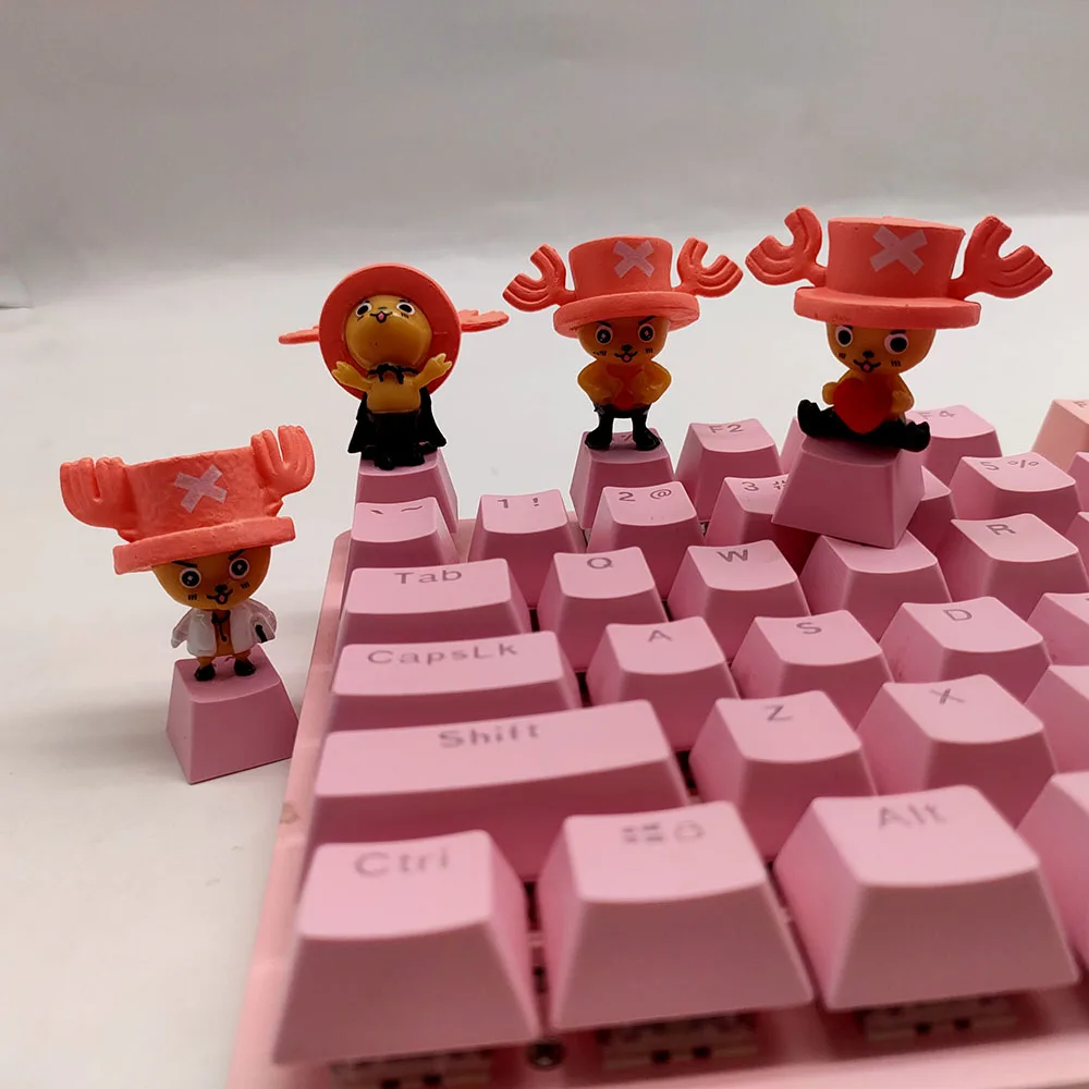 

Mechanical Keyboard Caps Gaming Accessories Custom Keycaps Personality Design Cartoon Axis Artisan Keycap Anime Keys Caps Cute