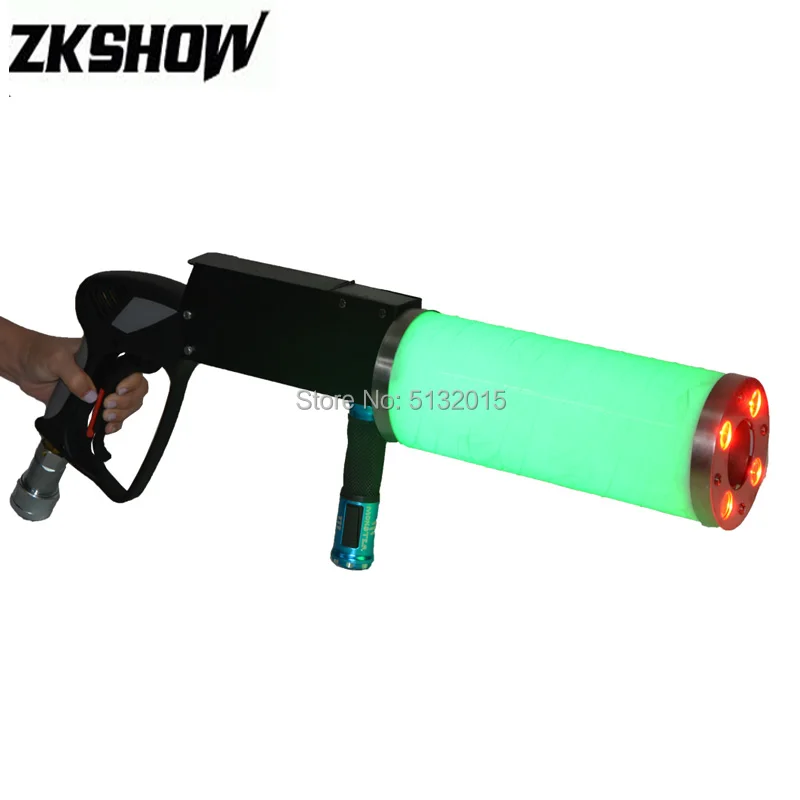2 шт./лот ручной светодиодный СО2 пистолет шутер портативный RGB DJ диско вечерние