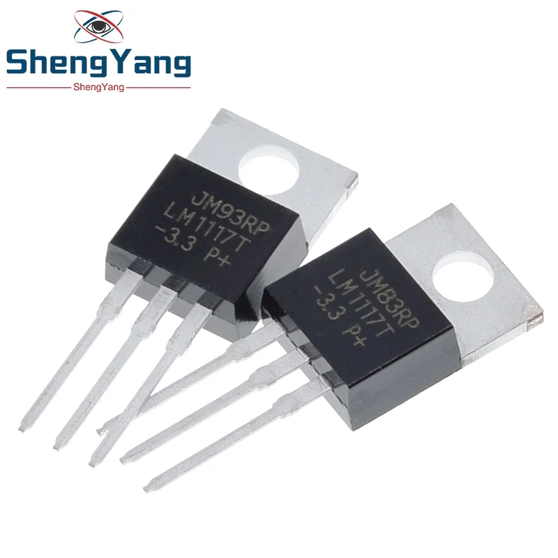 10 шт. LM1117T-3.3 TO220 LM1117-3.3 LM1117T 3,3 V LM1117 TO-220