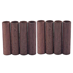 8Pcs Rosewood Guitar Truss Rod Tube Gh602 Replacement Premium Durable Rosewood Truss Rod Cover for Guitar Accessories Parts