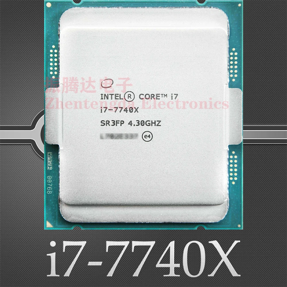 

Intel Core i7-7740X 4.3GHz 4 Coer 8 Threads 8MB 112W X299 LGA-2066 X-series CPU Processor