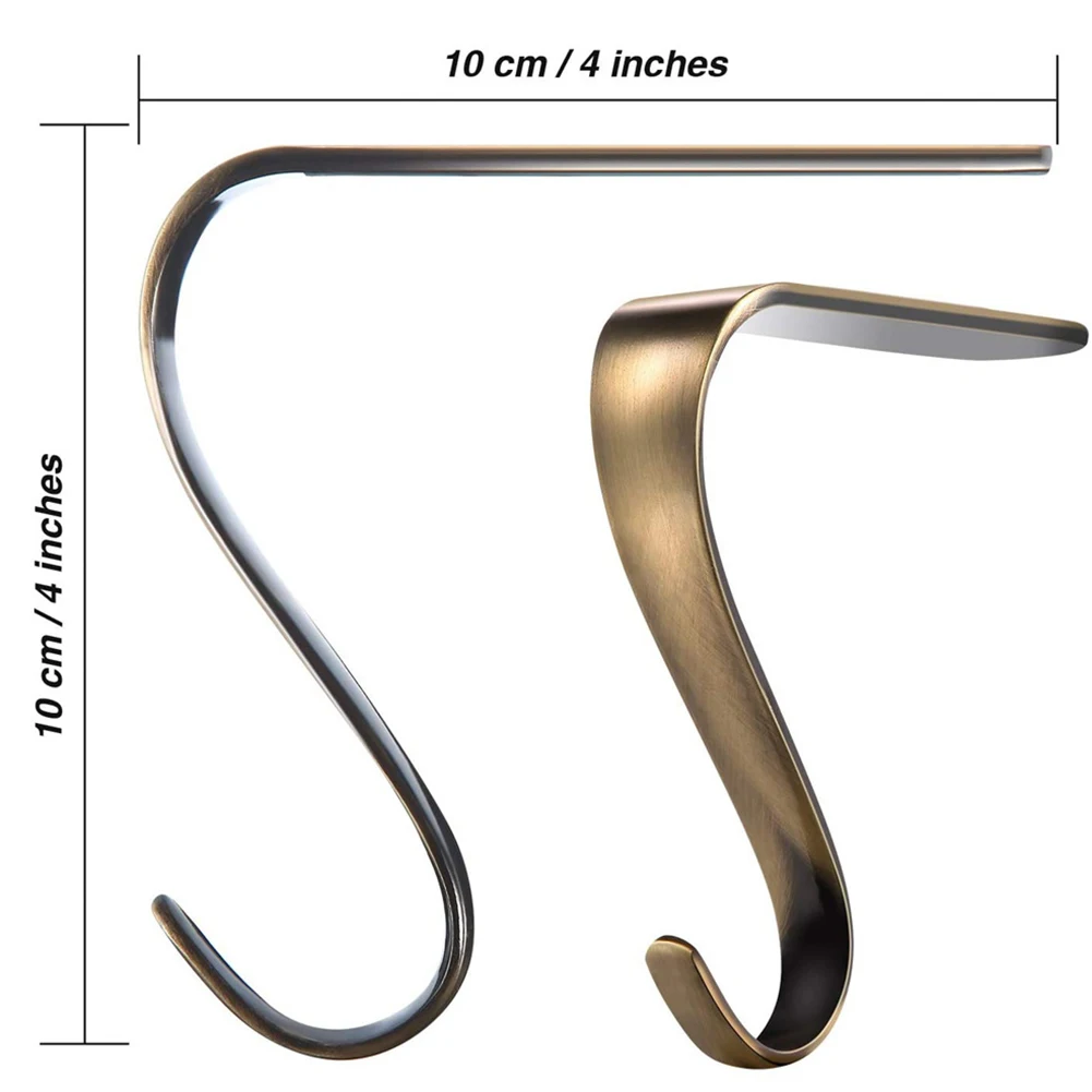 Подвесные крючки для камина металлические 1/2 шт. на новый год 2021 | Дом и сад