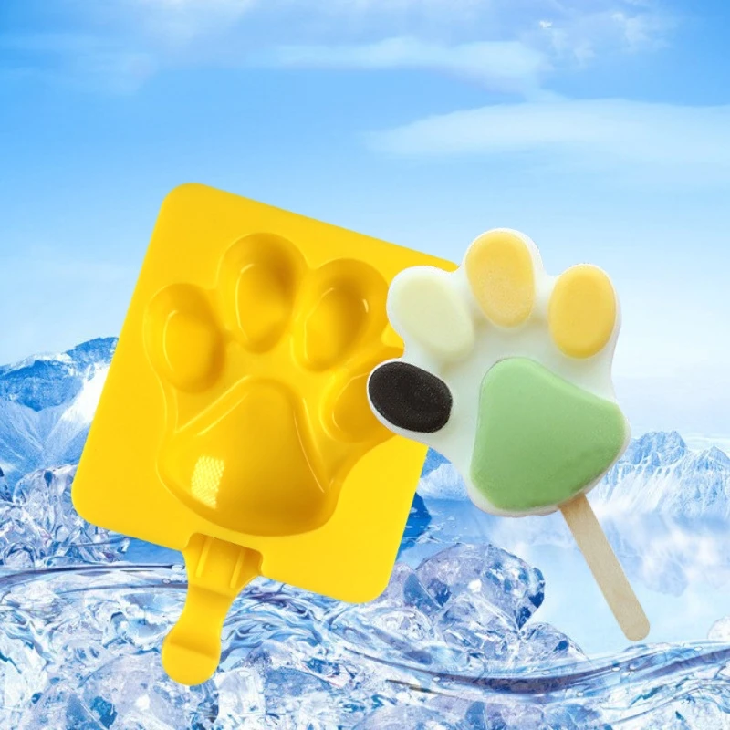 Замороженное мороженое DIY мультфильм форма в виде животных фруктовое чайник на
