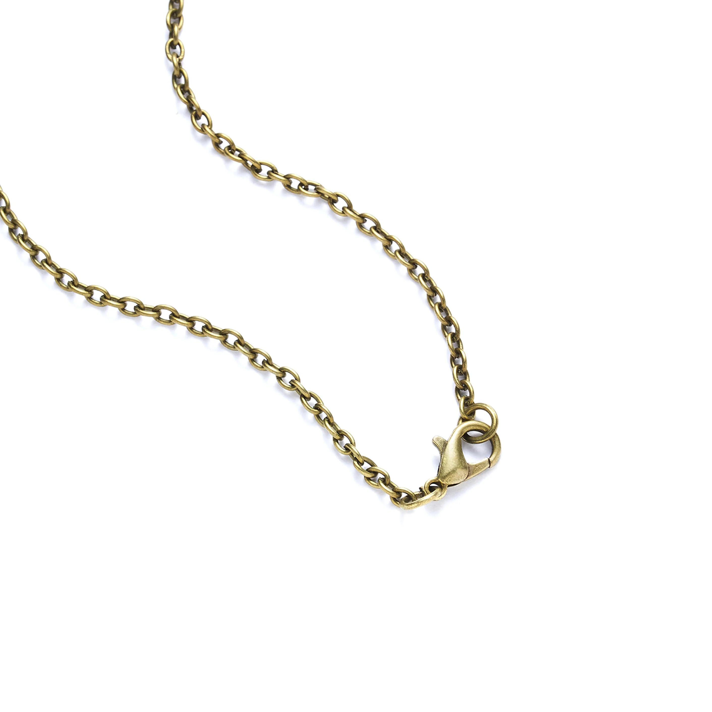 Стеклянное ожерелье со светящейся в темноте луной космическим шаром подвеской