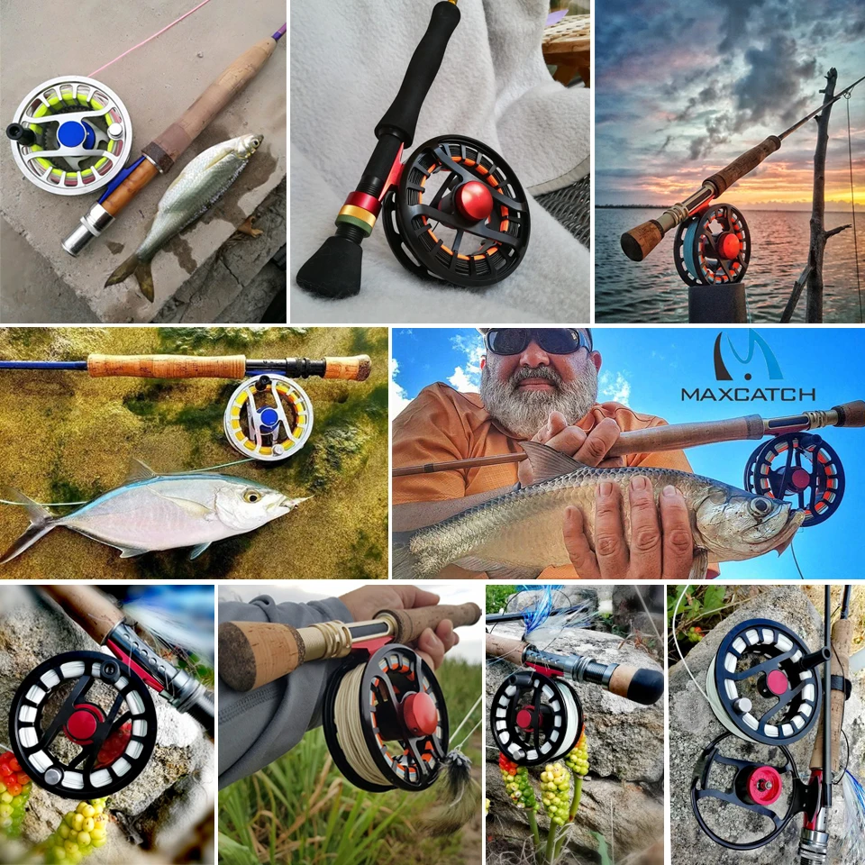 Максимально легкая водонепроницаемая катушка для ловли нахлыстом Maximumcatch 2 13wt
