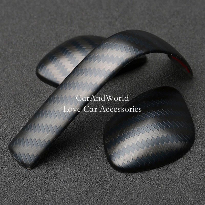 

Stainless Steel Accessories For Volkswagen VW T-Roc TROC 2017-2019 Car Interior Console Gear Shift Knob Head Cover Molding Trims