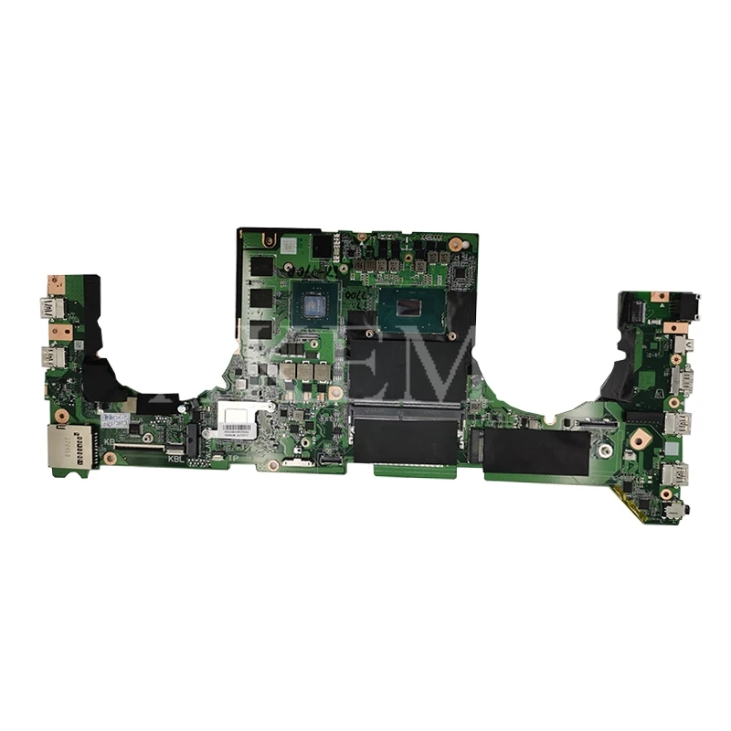 Verkaufen Akemy GL703VM DA0BKNMBAB0 I7-7700HQ SR32Q N17E-G1-A1 GTX 1060 GPU Für For Asus GL703VM GL703VD Laptop Motherboard System Mainboard