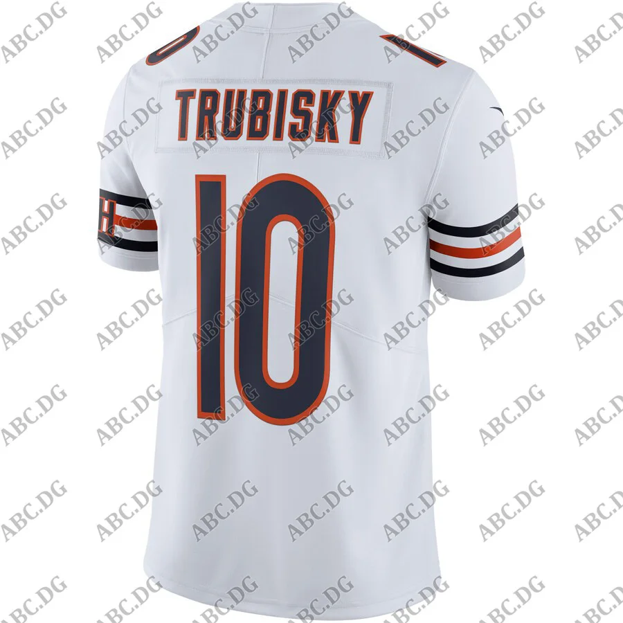 

Customized Stitch American Football Jersey Men Women Kid Youth Chicago Mitchell Trubisky White Vapor Untouchable Limited Jersey