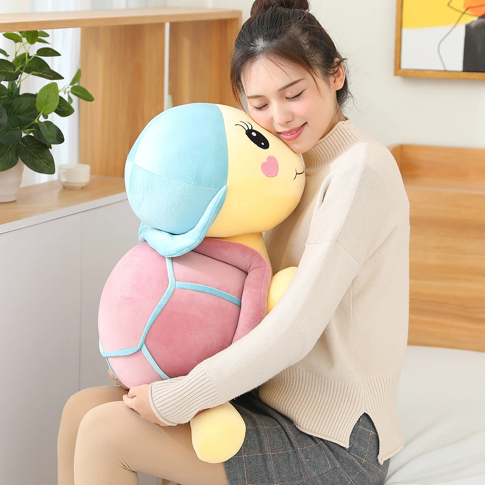 Милая маленькая черепаха плюшевая игрушка милая красочная кукла-черепаха мягкая