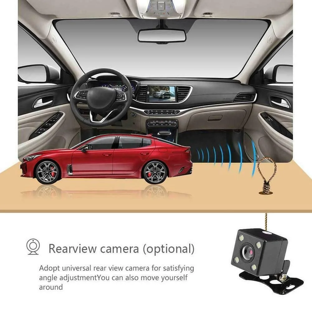 Автомобильный мультимедийный плеер 7 дюймов HD сенсорный экран 2 Din Bluetooth