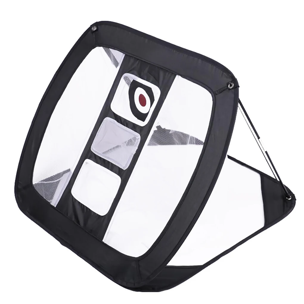 

Nylon Golf Practice Net Golf Pop UP Indoor Outdoor Chipping Pitching Cages Mats Practice Easy Net Golf Training Aids