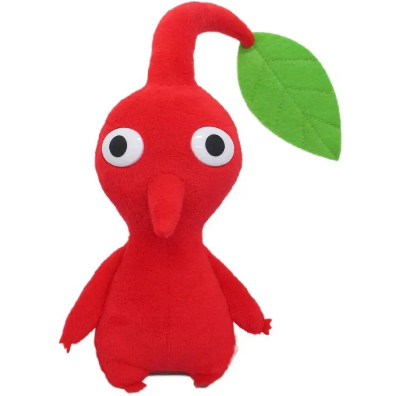 1 шт. 18 см милая игрушка Pikmin плюшевая кукла для домашнего декора мягкая красные