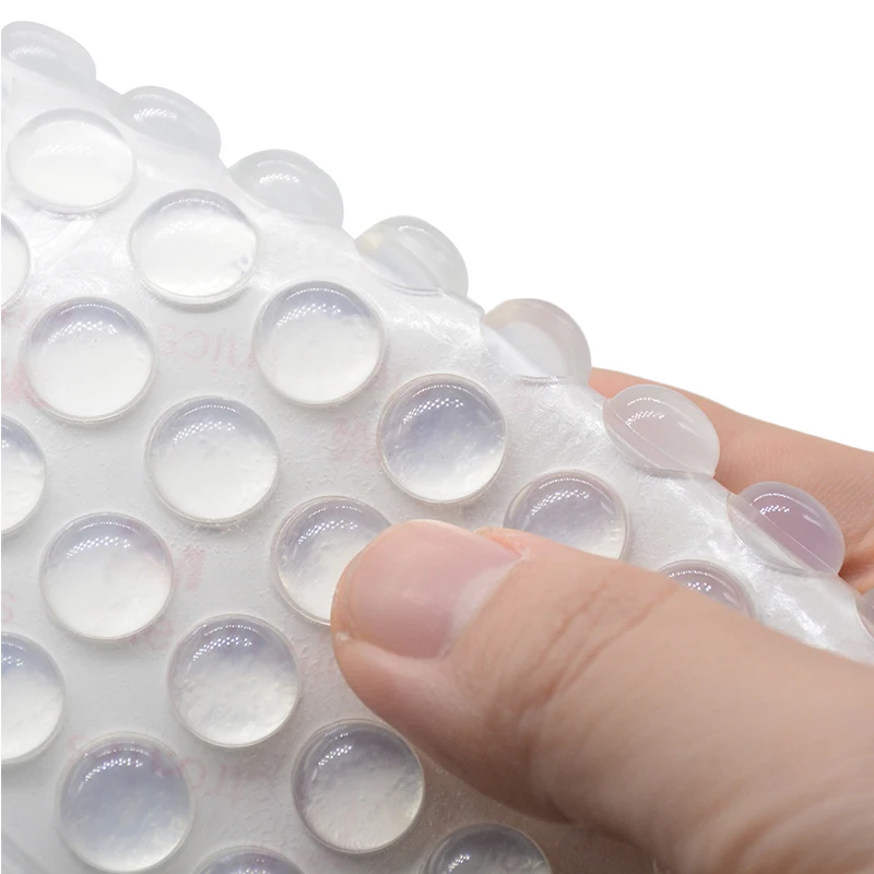 50 шт. силиконовая резина для дверных стопор толщина 5 мм 11 * самоклеящийся стоп