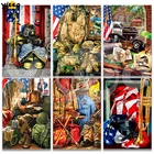 Алмазная мозаика стразы, полноразмернаякруглая вышивка с квадратнымикруглыми стразами, для вышивки крестиком, подарок TY71