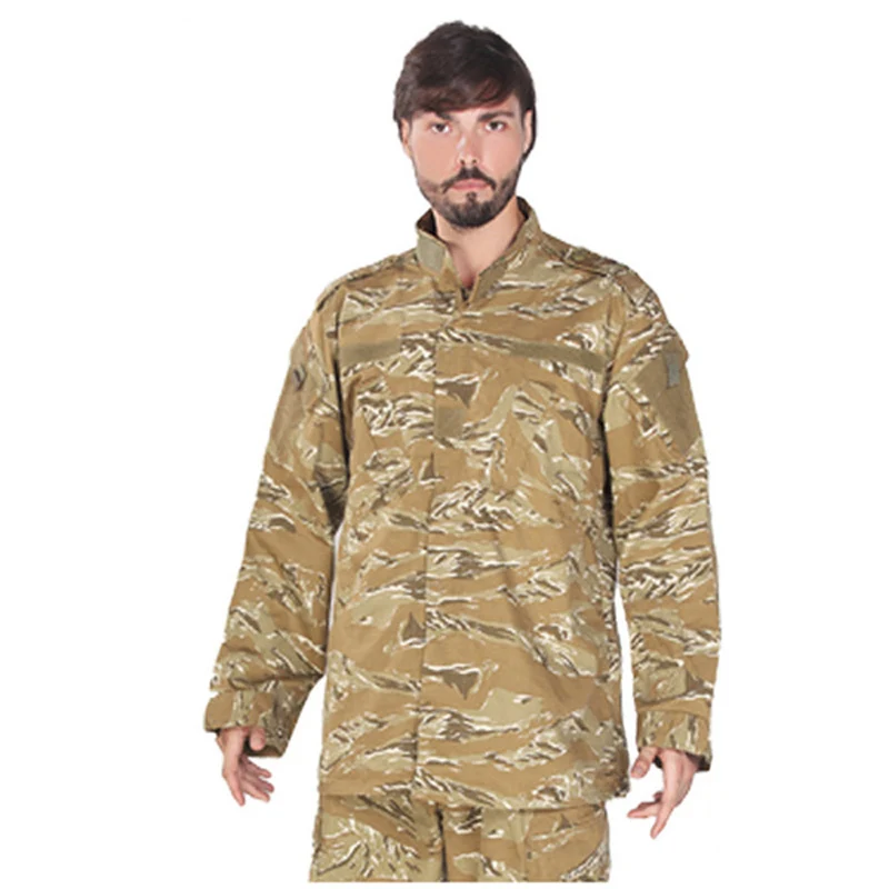 Военная тактическая Униформа унисекс, камуфляжный армейский костюм ACU, армейский костюм для тренировок, страйкбола, пейнтбола, куртки - Цвет: Color4