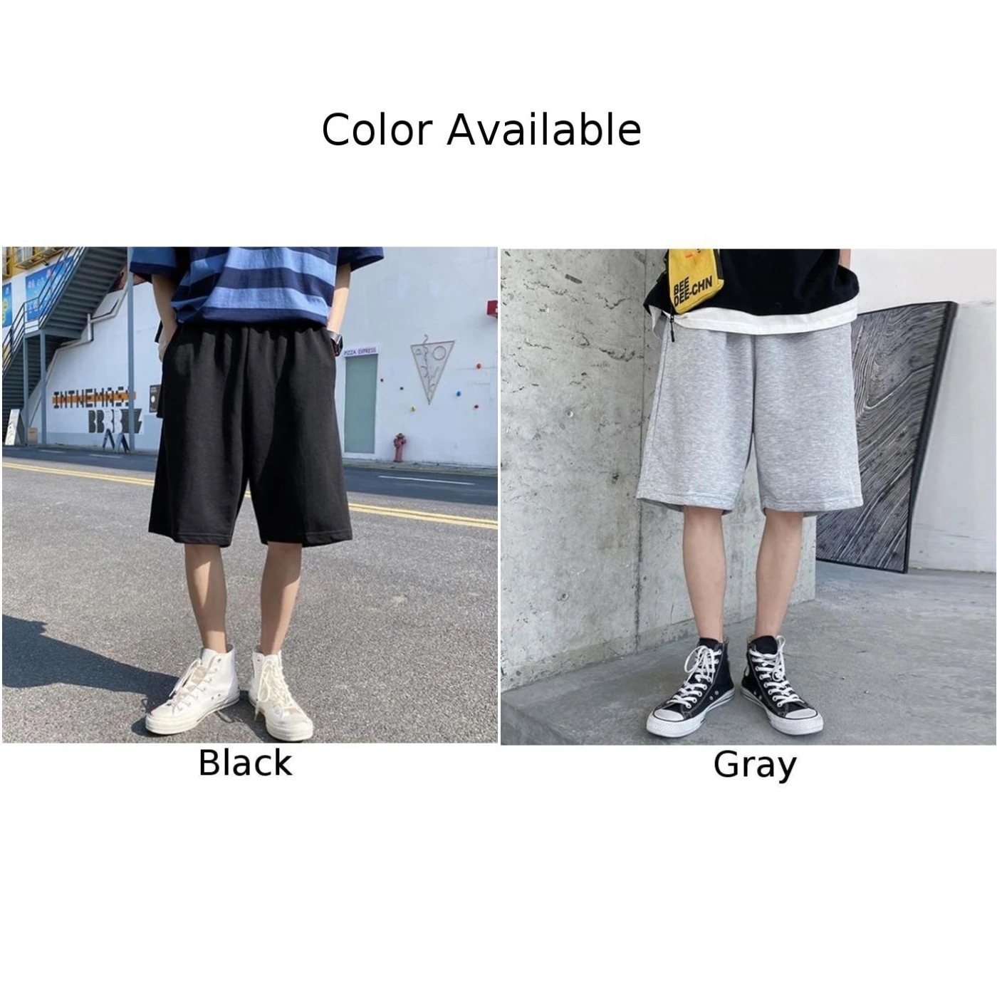 

Men Cotton Sports Loose Casual Shorts Unisex Fashion Men Jogger Pants Men's Sportswear Short Sweatpants Jogger Breathable Trouse