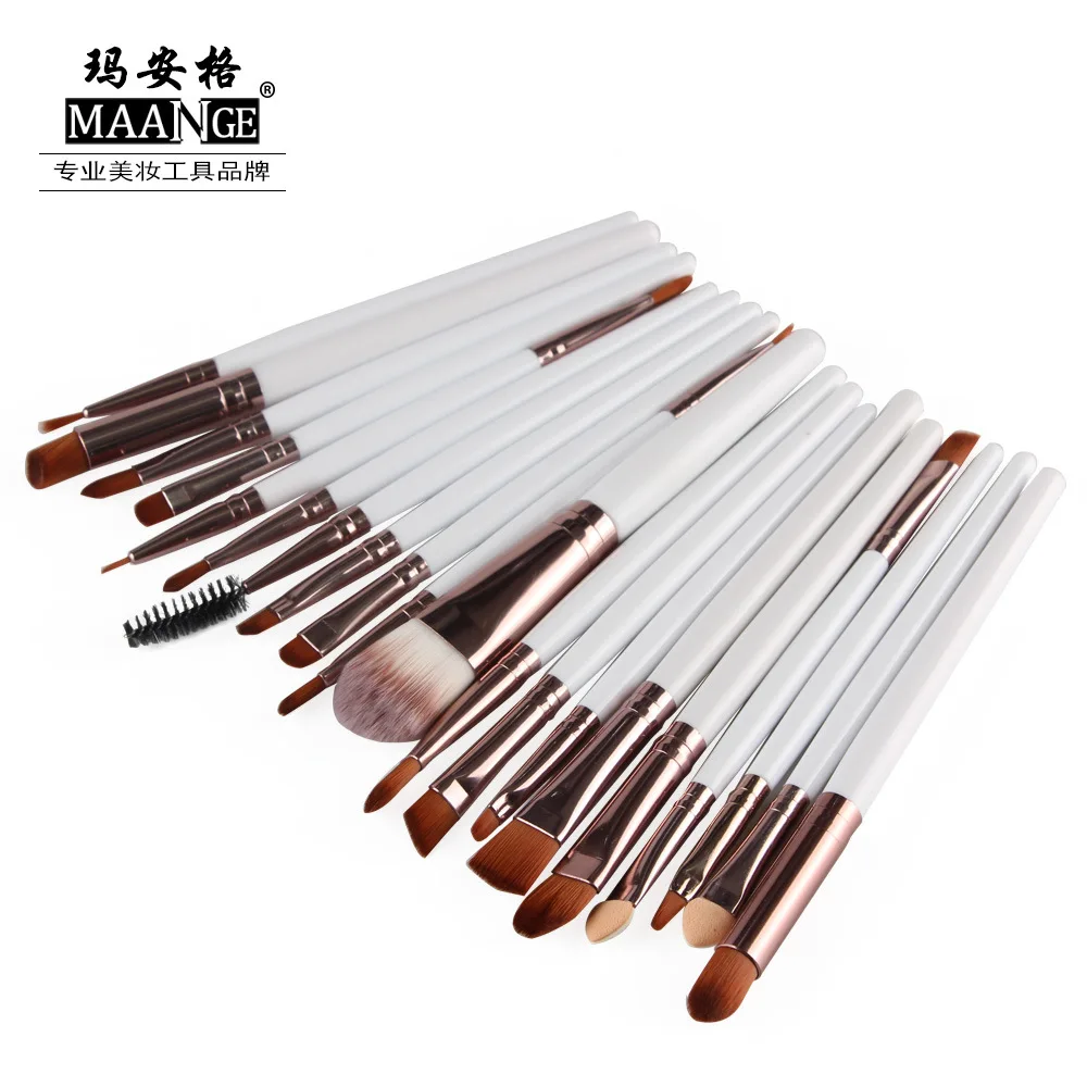 Прямая поставка с фабрики 20 кистей для макияжа глаз кисть теней инструменты