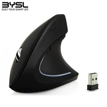 2020 Ergonomic Vertical Mouse Wireless 1600DPI Optical Computer Mause Gamer 5D LED Gaming Mice With Mouse Pad Kit For Laptop PC