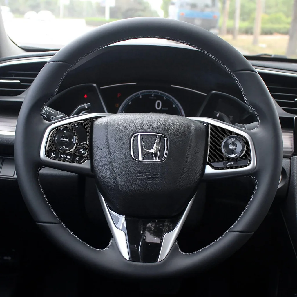 Кнопка рулевого колеса для Honda Motors Civic 10-го поколения каркас из углеродного