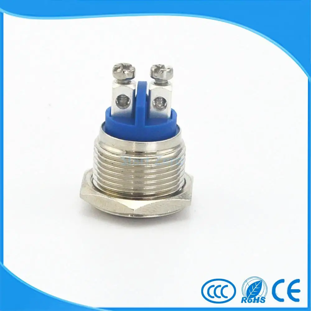 Бесплатная доставка 16 мм стартовый переключатель лодочный рожок мгновенные