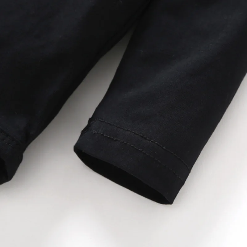 Детская одежда 2019 осень Хэллоуин хлопковый комплект с принтом тыквы в полоску 0-2