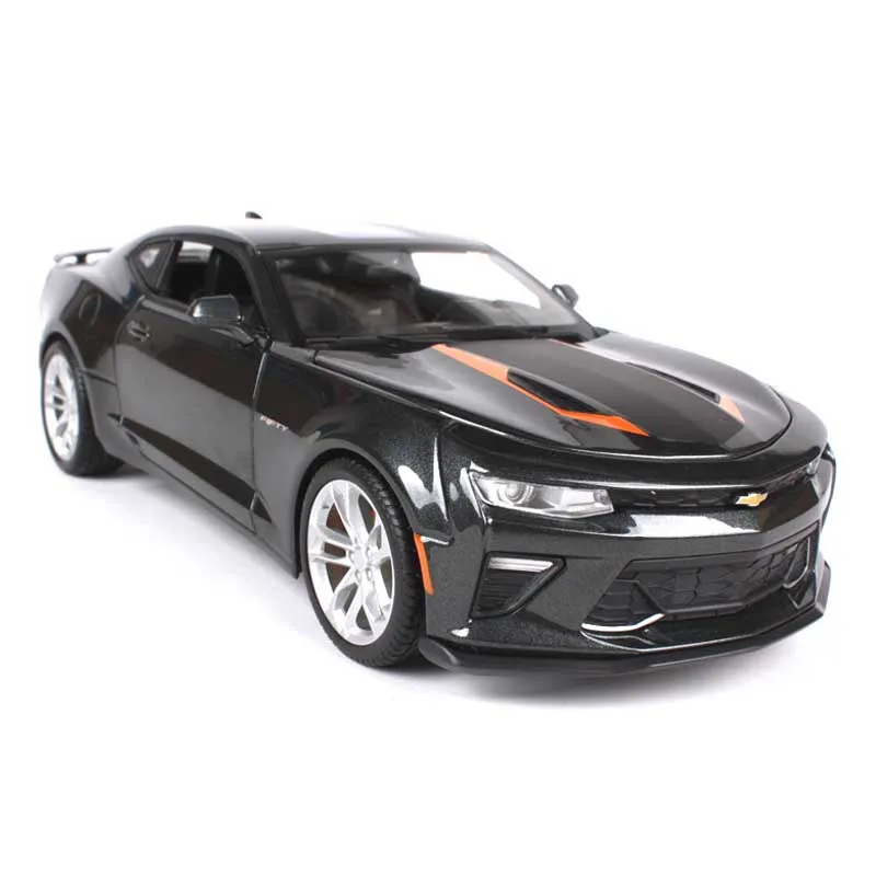 

Масштаб 1/18 имитация литая металлическая машинка из сплава 2017 Camaro SS модель спортивного автомобиля для взрослых детей мальчиков фотодисплей