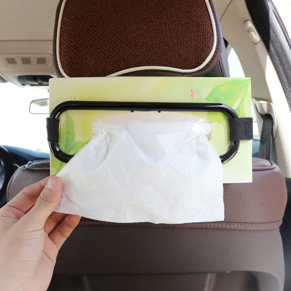 Портативный автомобильный солнцезащитный козырек бумажная коробка держатель