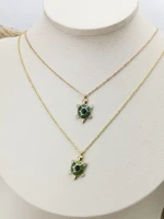 longevity turtle fashion new goddess luxury women neckles gold luxe jewelry stainless steel