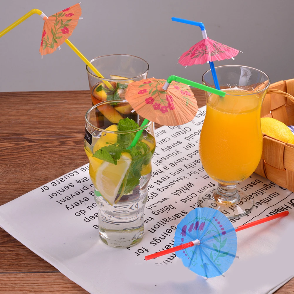 Кухня Пляжная Вечеринка многофункциональные аксессуары зонт форма красочный