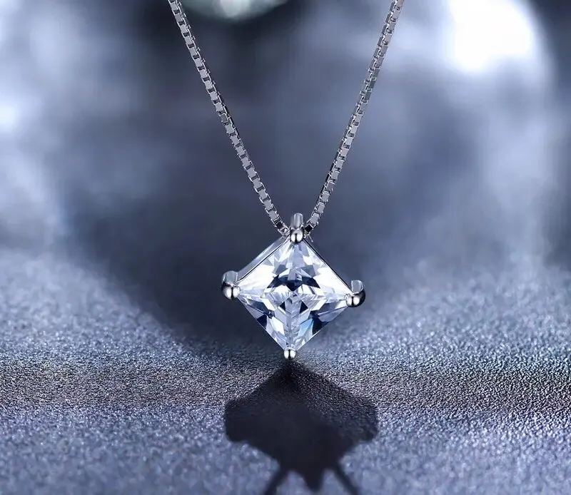 Благородные Ювелирные украшения из стерлингового серебра 925 пробы циркониевая