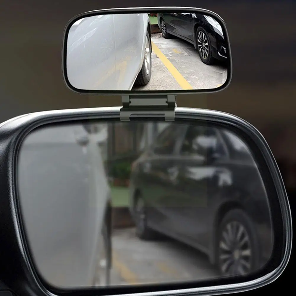 

Universal Car Rearview Mirror 360 Degree Wide Angle Reversing Device Safety Adjustable Car Auxiliary Y9R6
