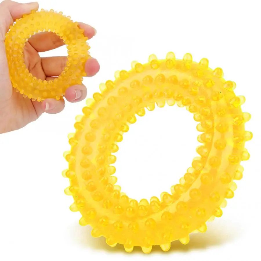 1Set Silicone Hand Grips Ball Gripping Ring Carpal Expander Finger Exerciser Trainer Strength Rehabilitation Pow Stress | Спорт и