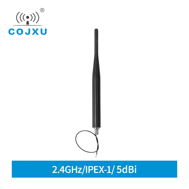 

2.4GHz Rubber Antenna 5dBi IPEX-1Small Size for Equipment Cabinet Logistic Fleet Property Security Taxi Fleet TX2400-JZLW-15