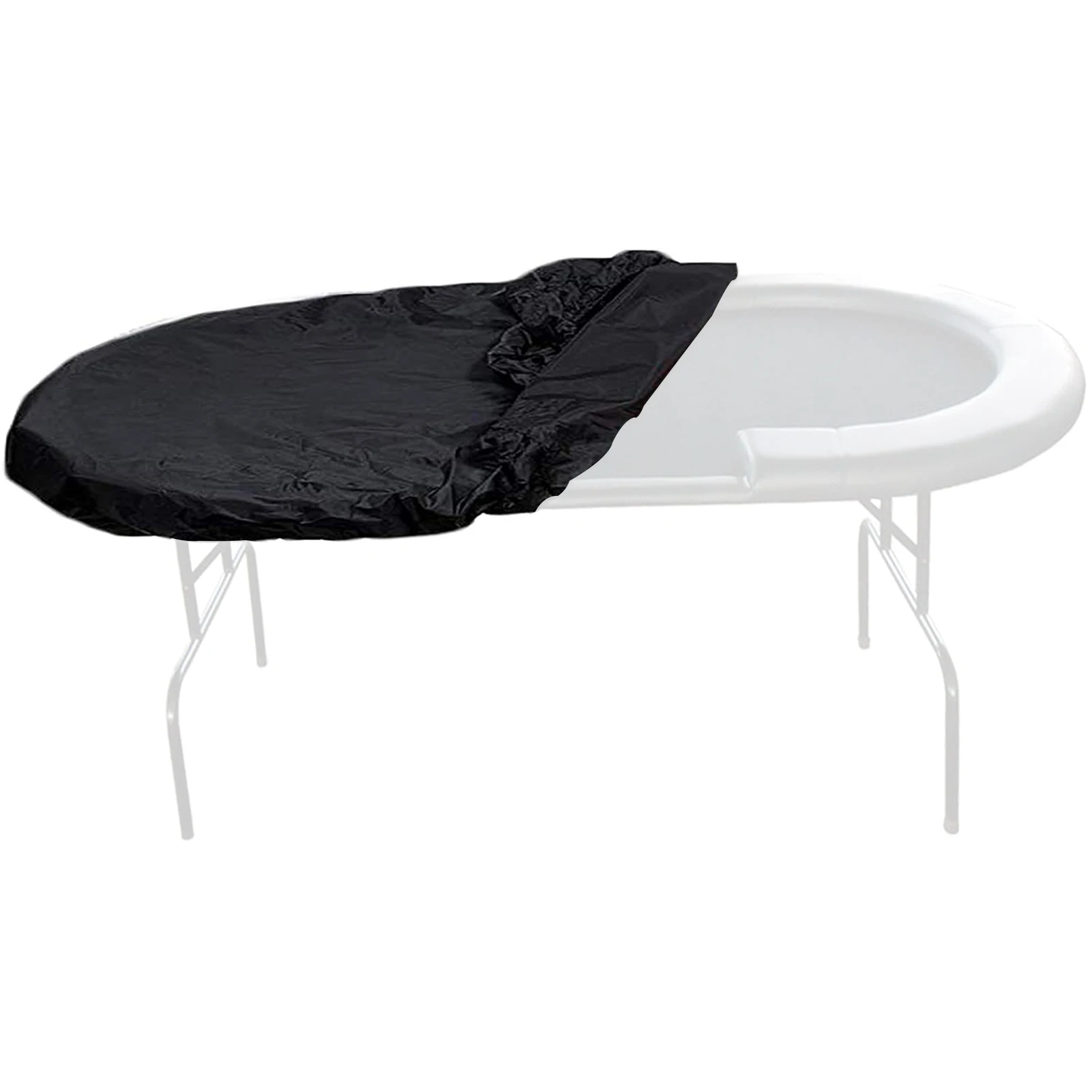 

Poker Game Table Dust Cover Household Protective Cover Outdoor Patio Garden Black Furniture Proof Cover