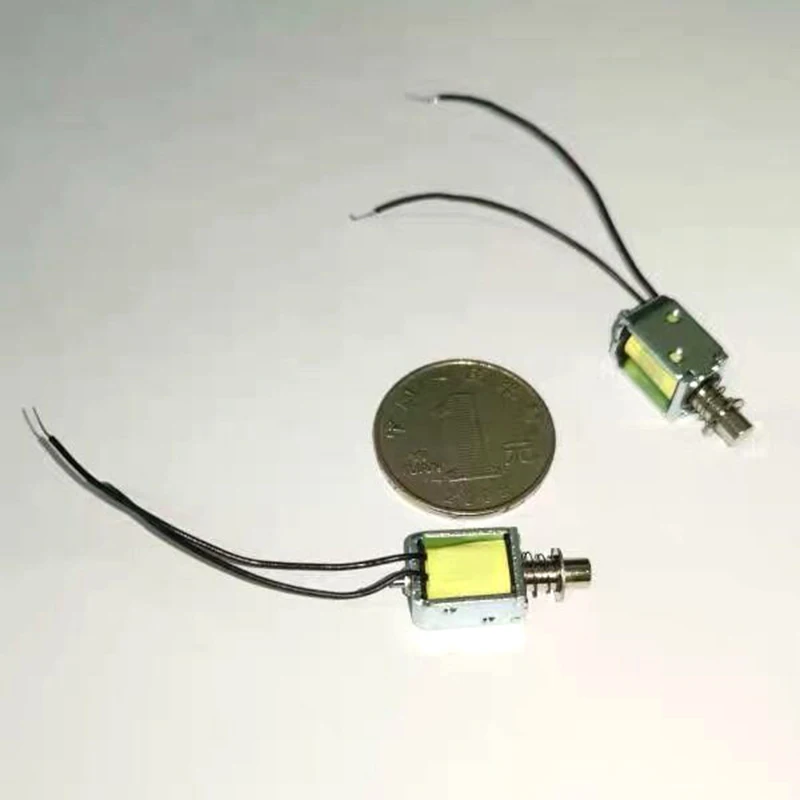 Мини Электромагнит постоянного тока 3 ~ 6 в Электрический магнит для бытовой