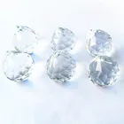 10 шт.лот Высокое качество 20 мм K9 хрустальный подвесной граненый прозрачный шарХрустальная люстра Сфера Подвескихрустальные детали освещения