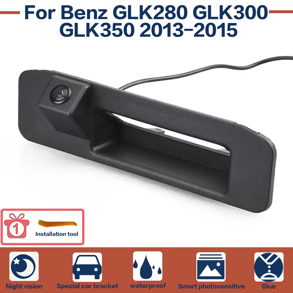 Car Rear View Reverse Backup Camera Parking Night Vision Full HD For Benz GLK280 GLK300 GLK350 2013-2015