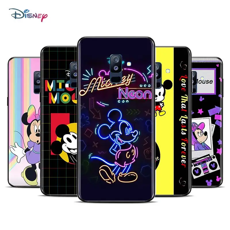 

Disney Cartoon Fashion Minnie Mickey Mouse For Samsung Galaxy A9 A8 A7 A6 A5 A3 Plus 2018 2017 2016 Star TPU Silicone Phone Case