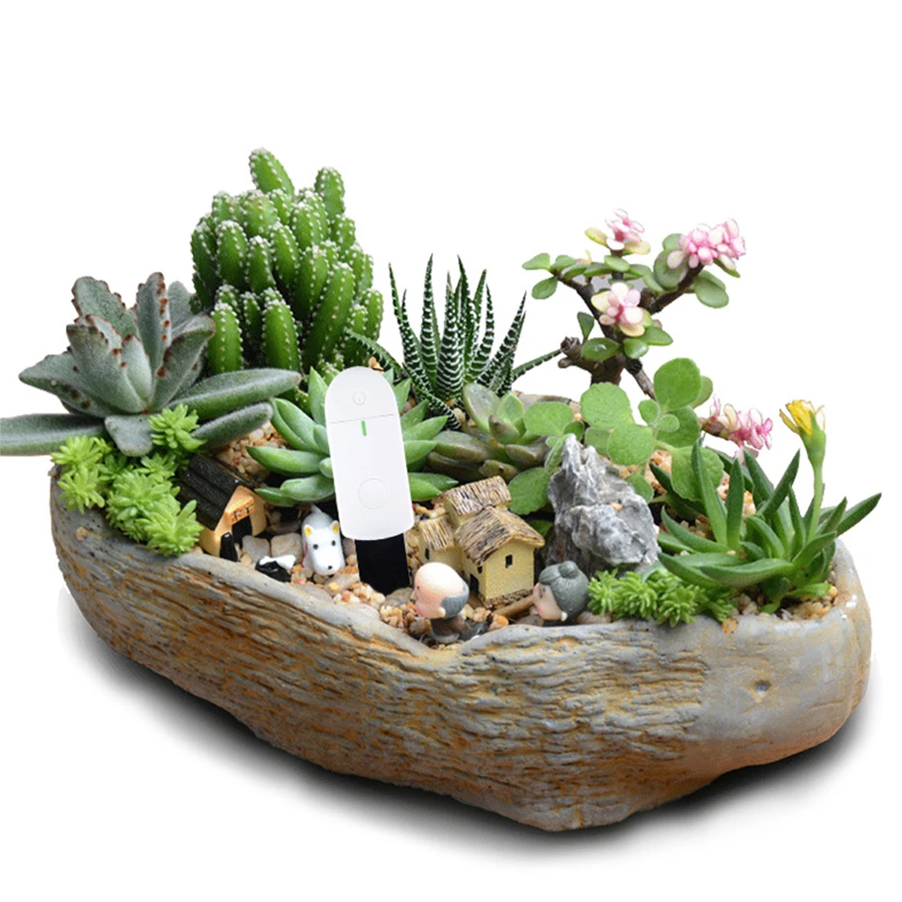 Датчик влажности почвы монитор водонепроницаемый индикатор светильник