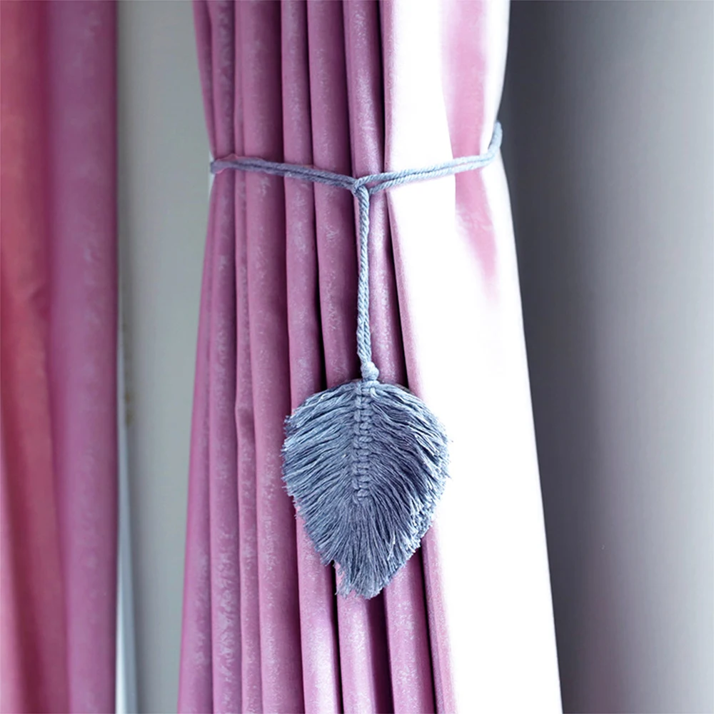 Новые богемные украшения для дома драпировка завязки штор ручной работы