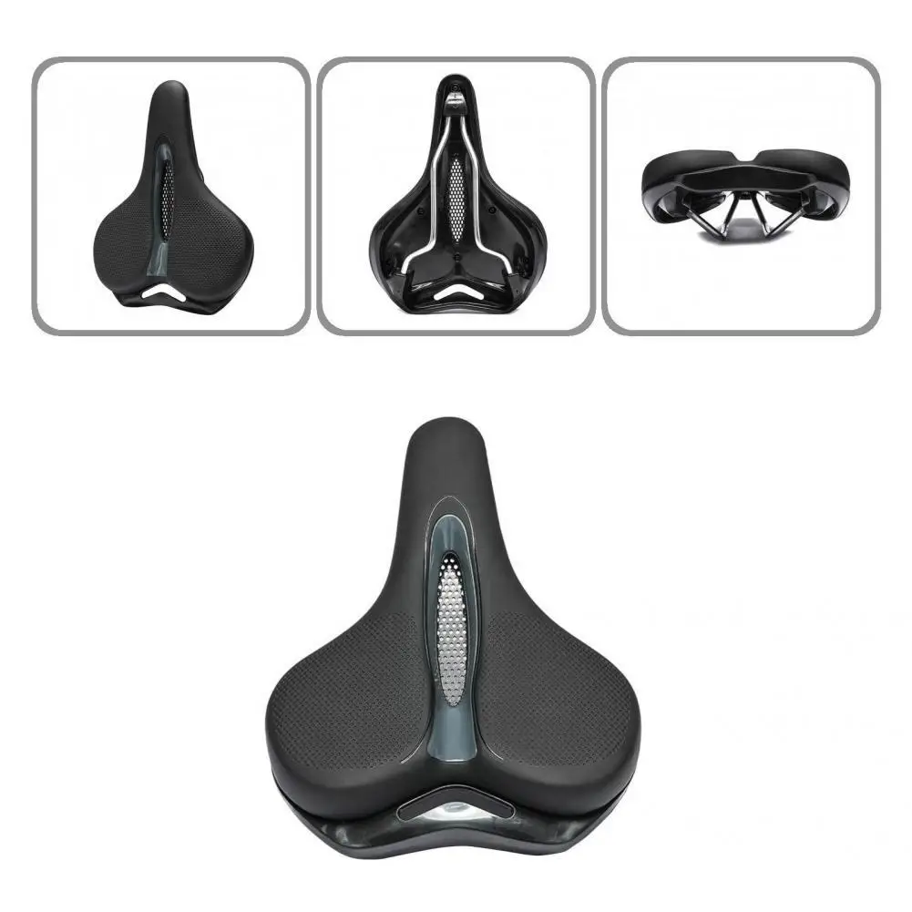 

Soft Bike Saddle Breathable Hole Silicone Comfortable Bike Seat With Breathable Hole Bicycle Seat Bike Cushion