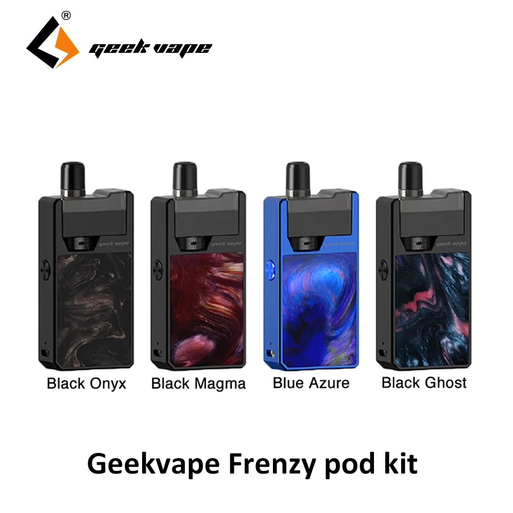 GeekVape Frenzy Kit Pod система с 2 мл картриджем 950 мАч Vape pod & AS микрочипсет набор