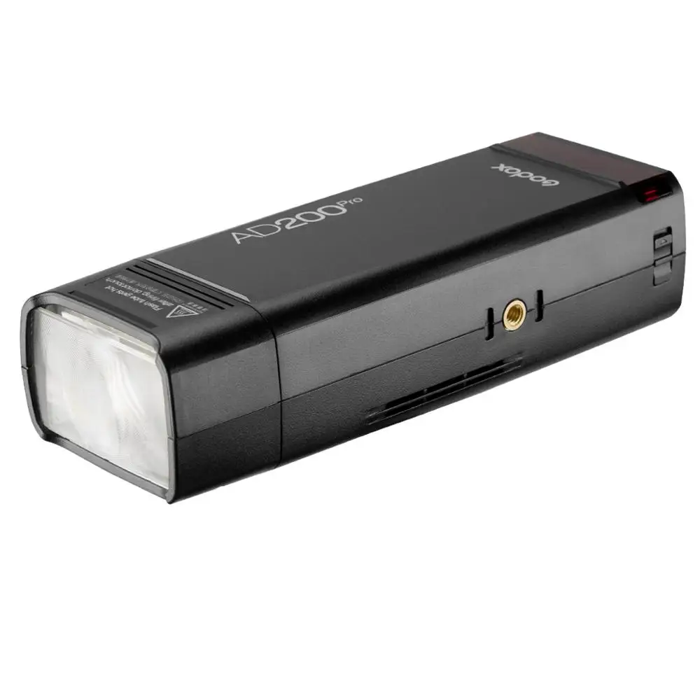 Внешняя вспышка Godox AD200Pro 2 4 WS TTL 1/8000G 0 01 HSS 1 8-2900 s переработка батареи мАч с