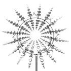 Волшебная и уникальная металлическая мельница для сада, украшение для улицы, ветряные Спиннеры, кинетический ветряной ловчик, двор, патио, газон, садовый декор