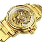 Часы-скелетоны женские, под розовое золото, повседневные, спортивные, 2020