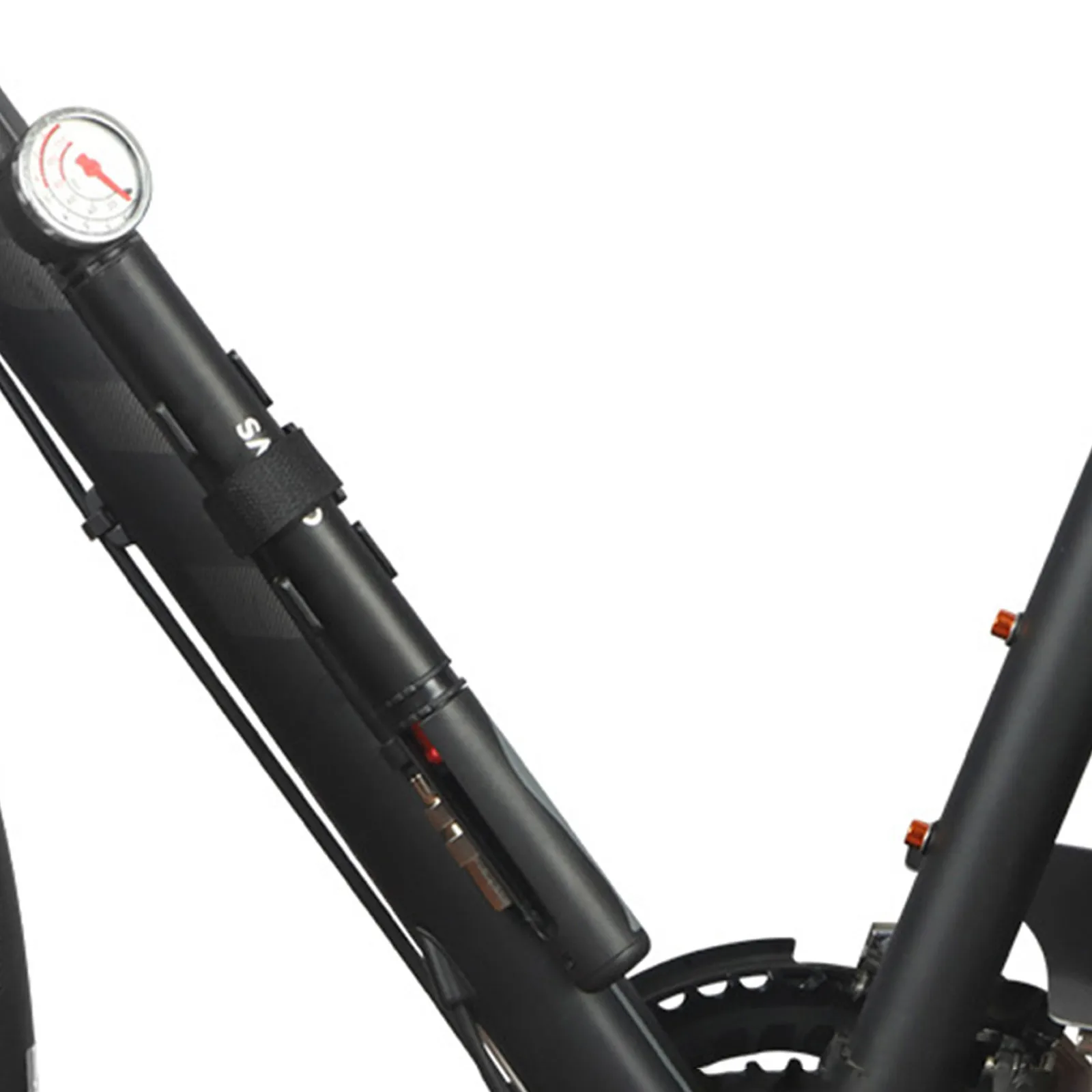 

New Bicycle Pump Mountain Bike Pressure Gauge Pump Aluminum Alloy US-French Mouth Pump bicycle accessories