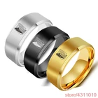 Кольцо из нержавеющей стали, в стиле аниме Атака Титанов