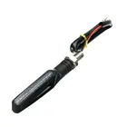 4 шт. универсальный LED Сигнал поворота мотоцикла 12v IP68 Водонепроницаемый поток светильник мигающий индикатор мигалка Задние огни светильник s Аксессуары
