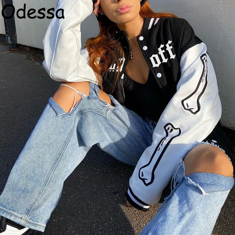 Осенне-зимние женские куртки и пальто большого размера в стиле панк | Женская